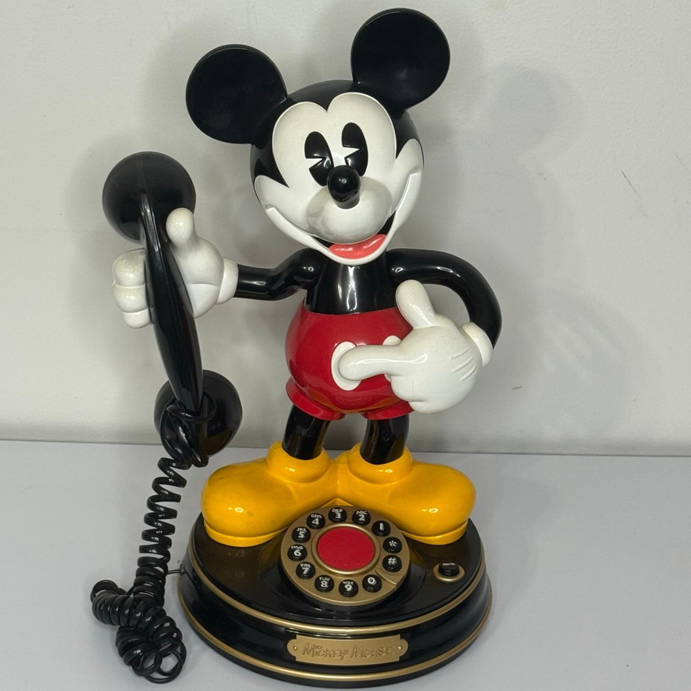 Mickey Mouse Vintage Touch Dial Telephone